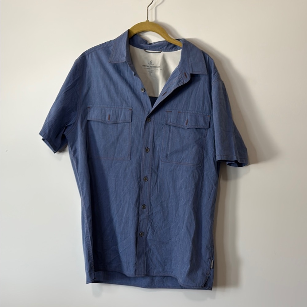Royal Robbins Men’s Short Sleeve Button Down Standard Fit